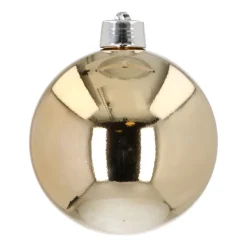 Shatterproof XXL Christmas Bauble 20cm Shiny Gold