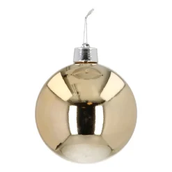 Shatterproof XXL Christmas Bauble 20cm Shiny Gold