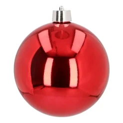 Shatterproof XXXL Christmas Bauble Red 25 Cm