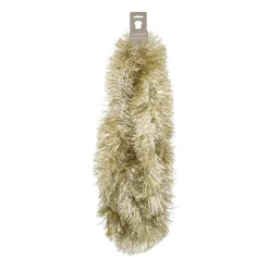 Shiny Light Gold Christmas Garland Champagne | 270x15 Cm