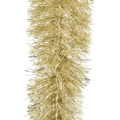 Shiny Light Gold Christmas Garland Champagne | 270x15 Cm