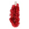 Shiny Red Christmas Garland Champagne | 270x15 Cm
