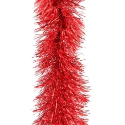 Shiny Red Christmas Garland Champagne | 270x15 Cm