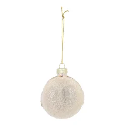 Silver Macaron Christmas Ornament