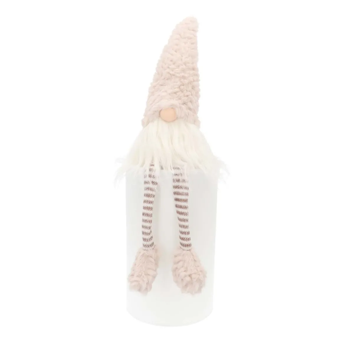 Sitting Gnome | Taupe | 45cm