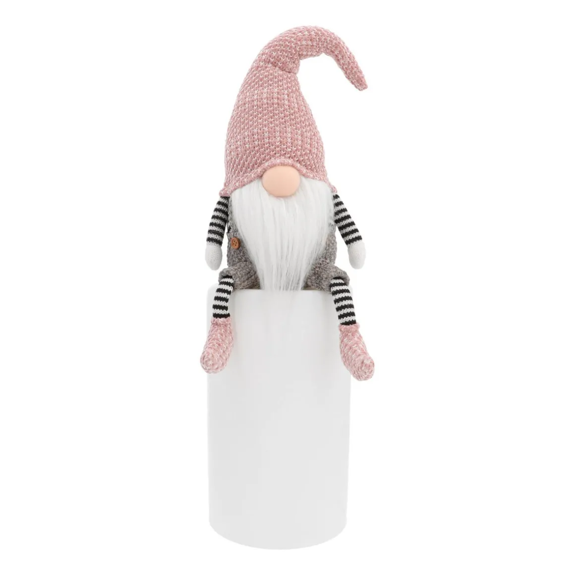 Sitting Gonk | Pink Grey | 45 Cm
