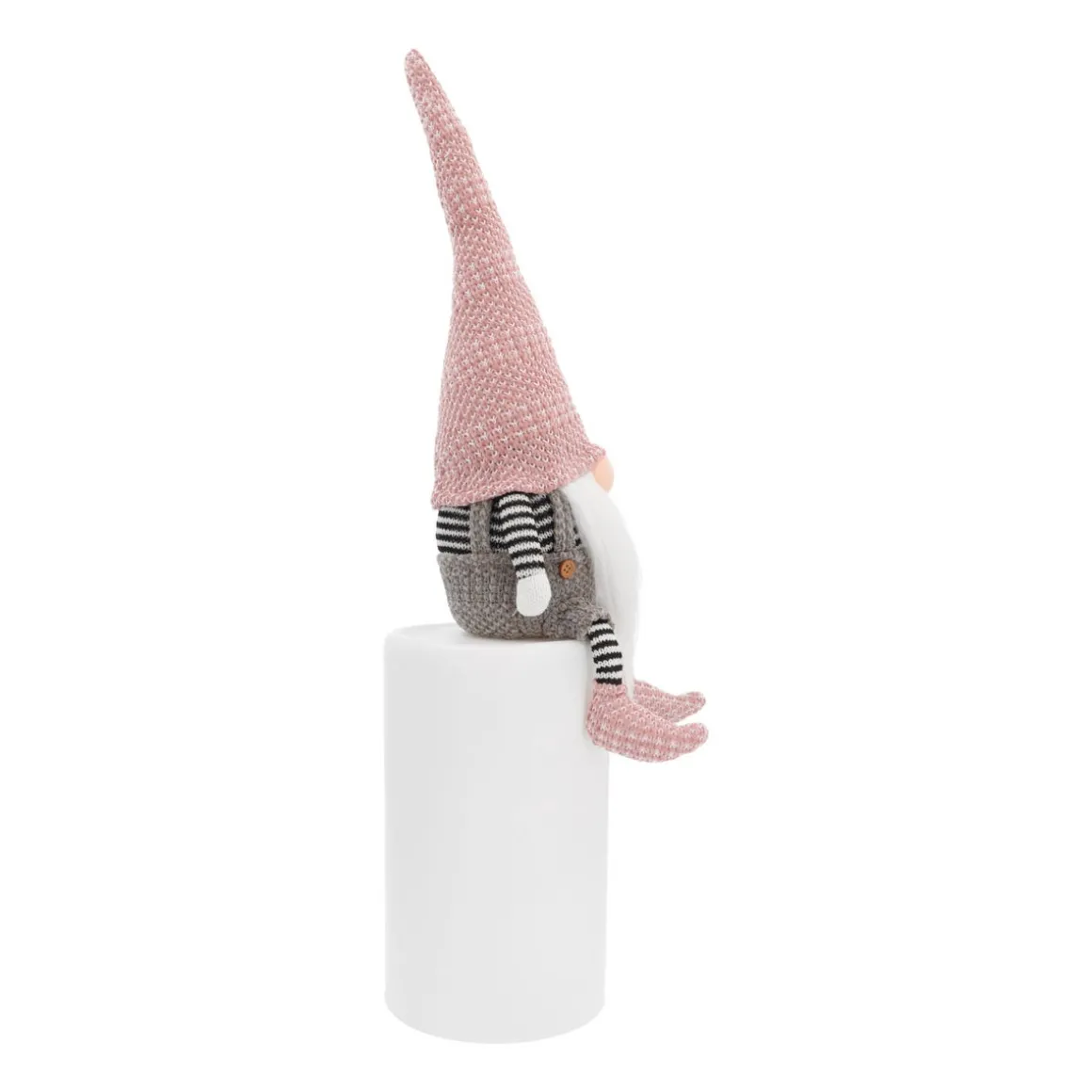 Sitting Gonk | Pink Grey | 45 Cm
