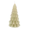 Small 3D Green Christmas Tree Candle