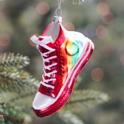 Sneaker Christmas Ornament | Glass | Multi | 12cm
