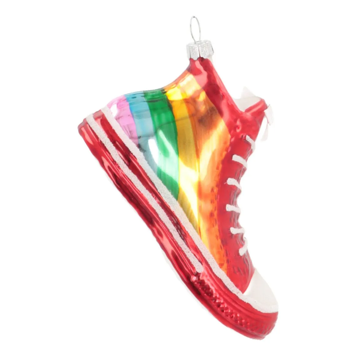 Sneaker Christmas Ornament | Glass | Multi | 12cm