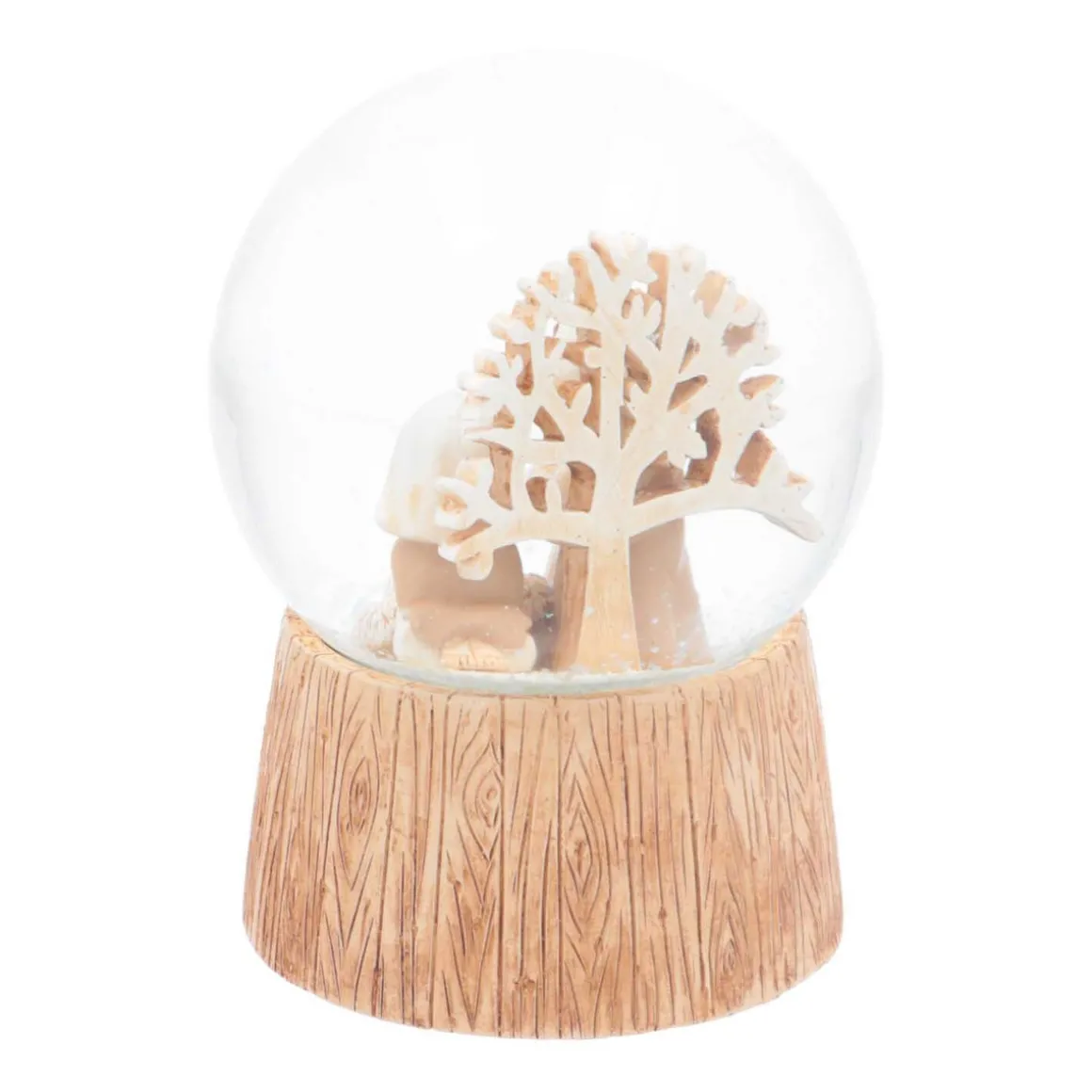 Snow Globe With Christmas Scene | Music | ⌀9cm | 15cm Tall