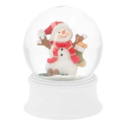 Snow Globe With Snowman | ⌀6cm | 9cm High