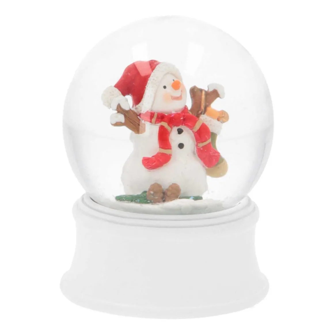 Snow Globe With Snowman | ⌀6cm | 9cm High