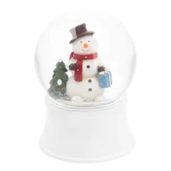 Snow Globe With Snowman | Music | ⌀9cm | 15cm High