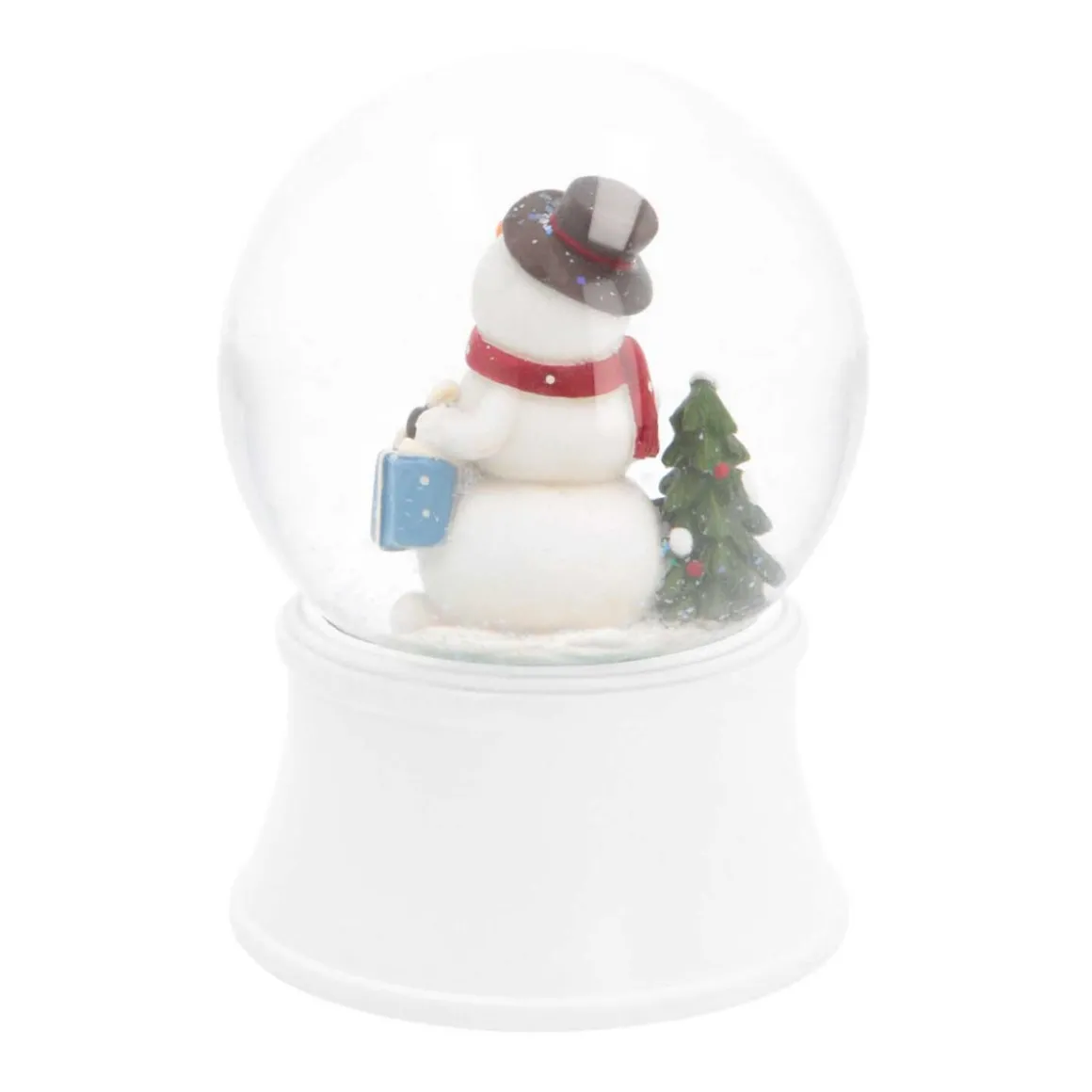 Snow Globe With Snowman | Music | ⌀9cm | 15cm High