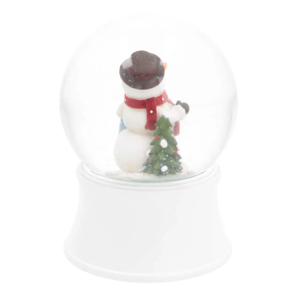 Snow Globe With Snowman | Music | ⌀9cm | 15cm High