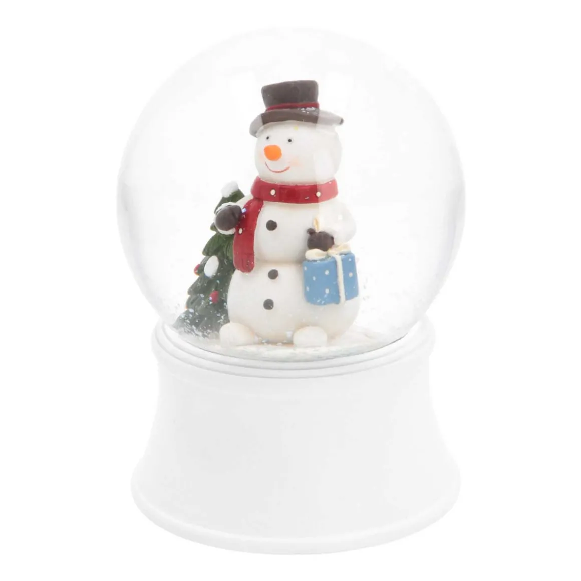 Snow Globe With Snowman | Music | ⌀9cm | 15cm High