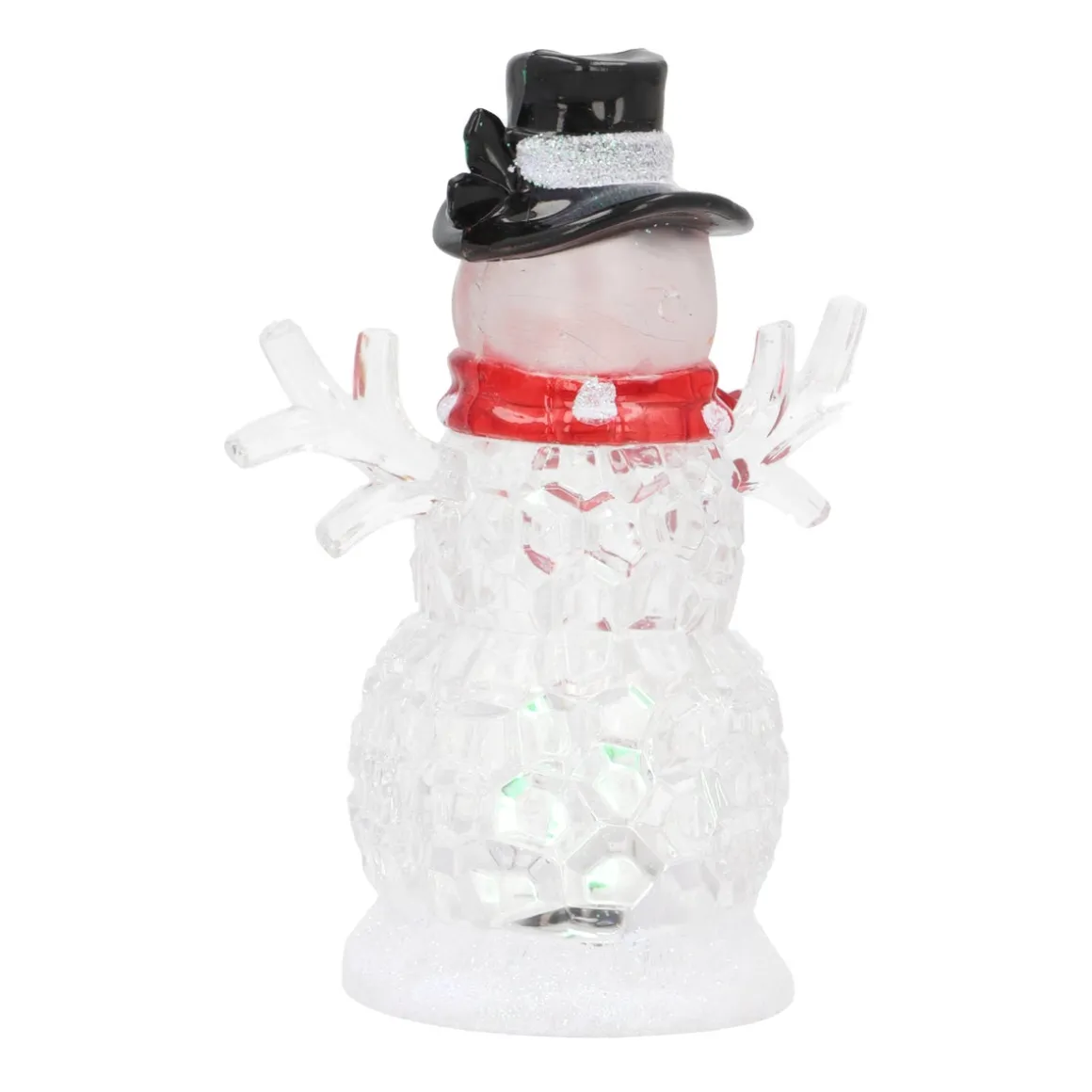 Snowman With Multicolor LED Lights