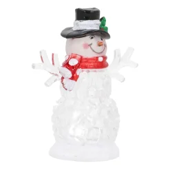 Snowman With Multicolor LED Lights