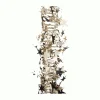 Spiral Garland With Stars Champagne 750cm Shiny