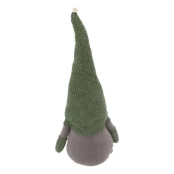 Standing Gnome | Green | Fabric | 42 Cm