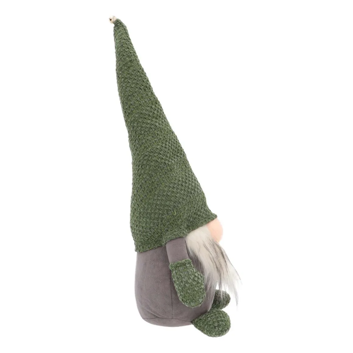 Standing Gnome | Green | Fabric | 42 Cm