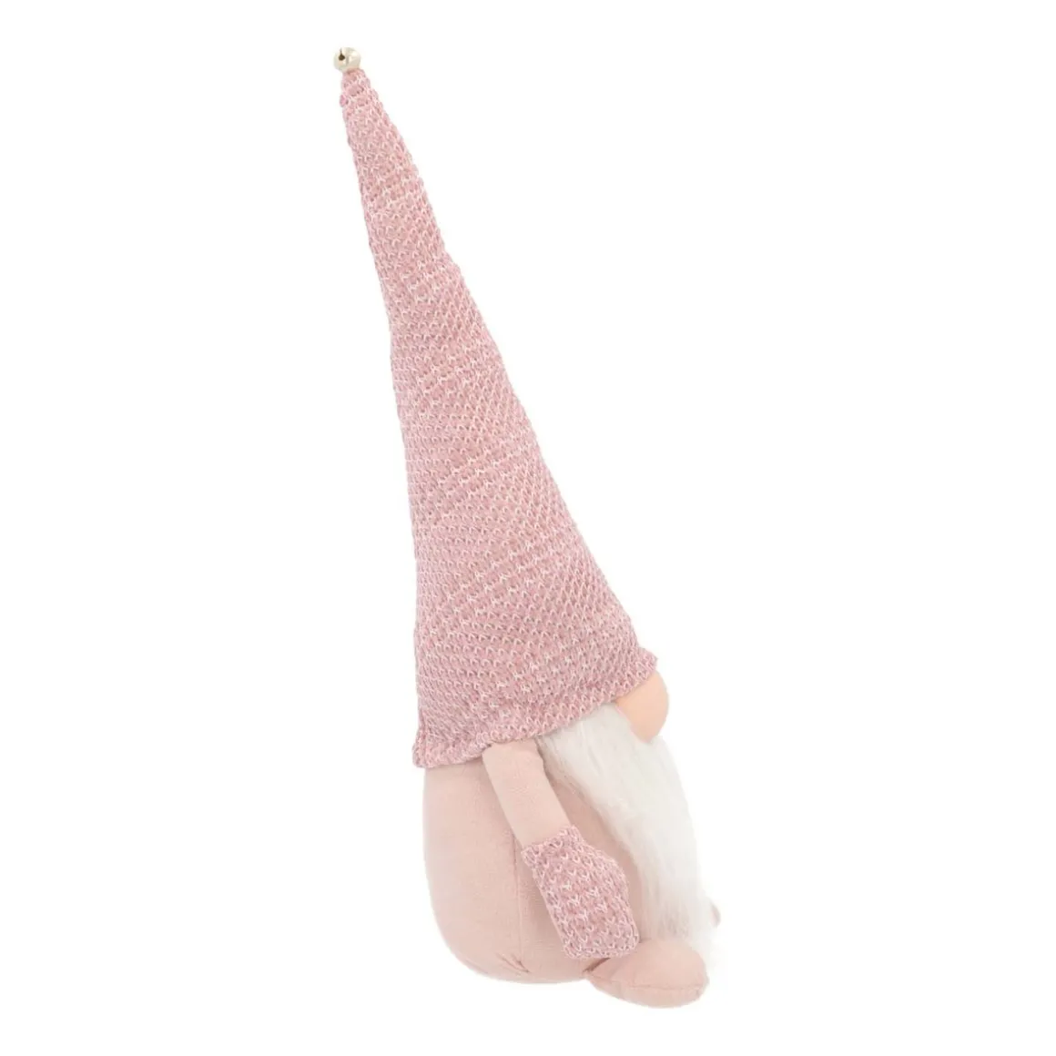 Standing Gnome | Pink | Fabric | 42 Cm