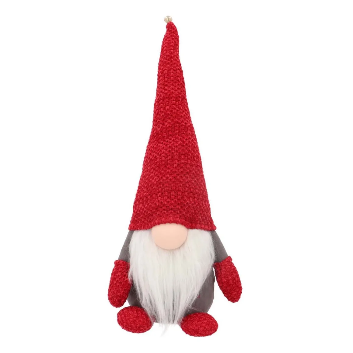 Standing Gnome | Red | Fabric | 42 Cm
