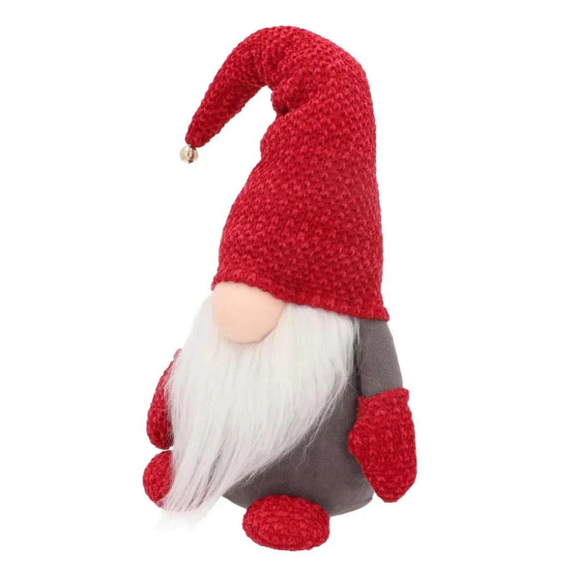 Standing Gnome | Red | Fabric | 42 Cm