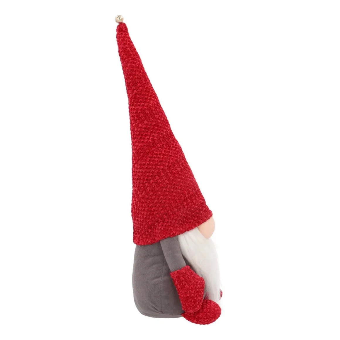Standing Gnome | Red | Fabric | 42 Cm