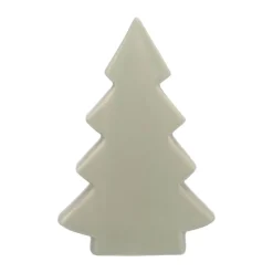 Standing Porcelain Christmas Tree | 16.5 Cm | Matte Green