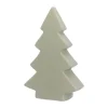 Standing Porcelain Christmas Tree | 20 Cm | Matte Green