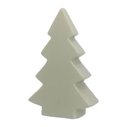 Standing Porcelain Christmas Tree | 20 Cm | Matte Green