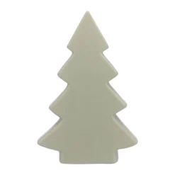 Standing Porcelain Christmas Tree | 20 Cm | Matte Green