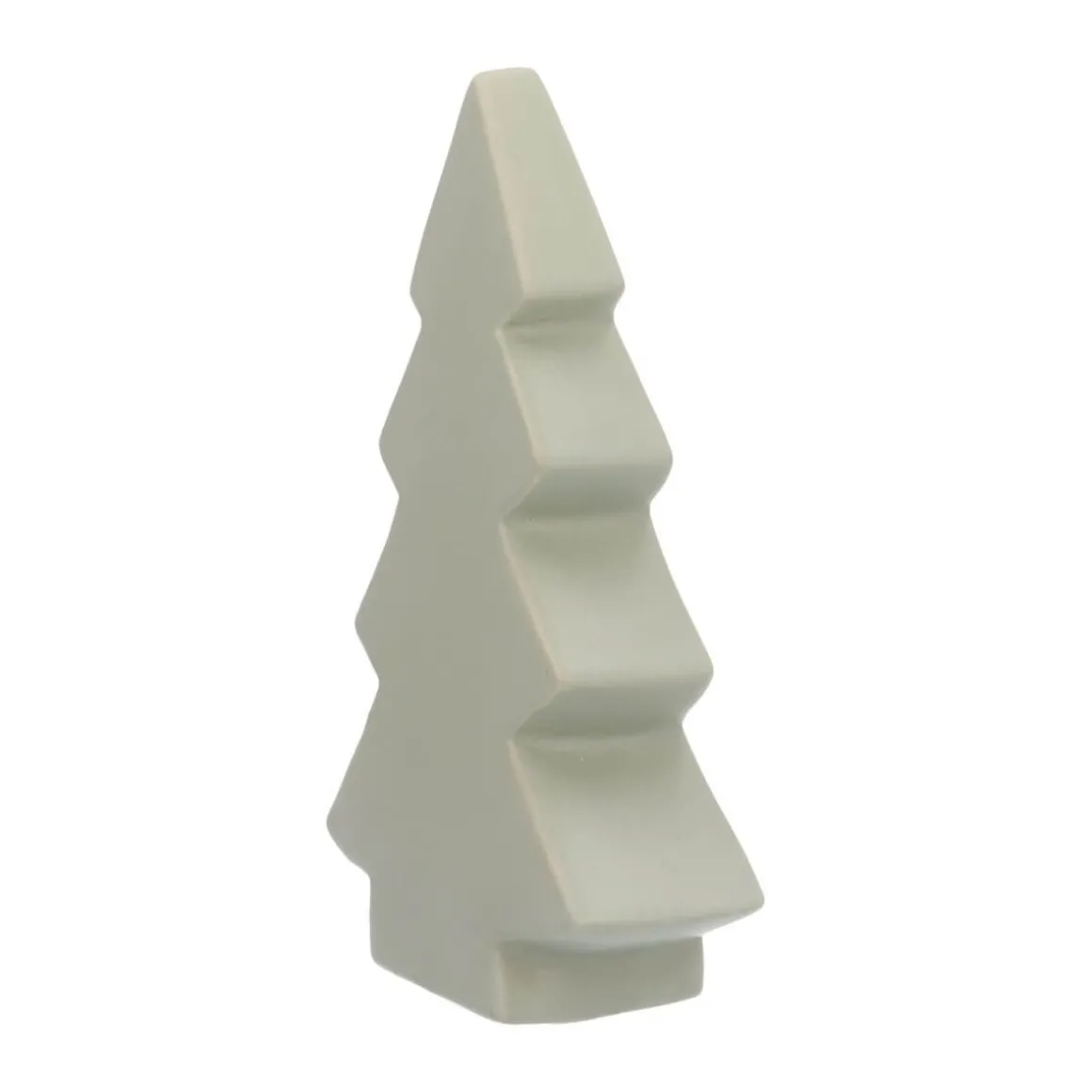Standing Porcelain Christmas Tree | 20 Cm | Matte Green