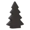 Standing Porcelain Christmas Tree | 20 Cm | Matte Black