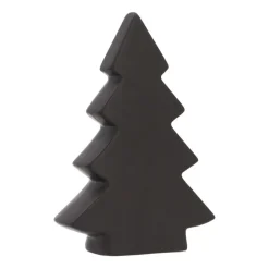 Standing Porcelain Christmas Tree | 20 Cm | Matte Black