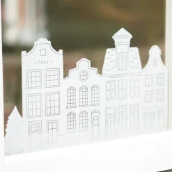 Static White Window Stickers (sheet)