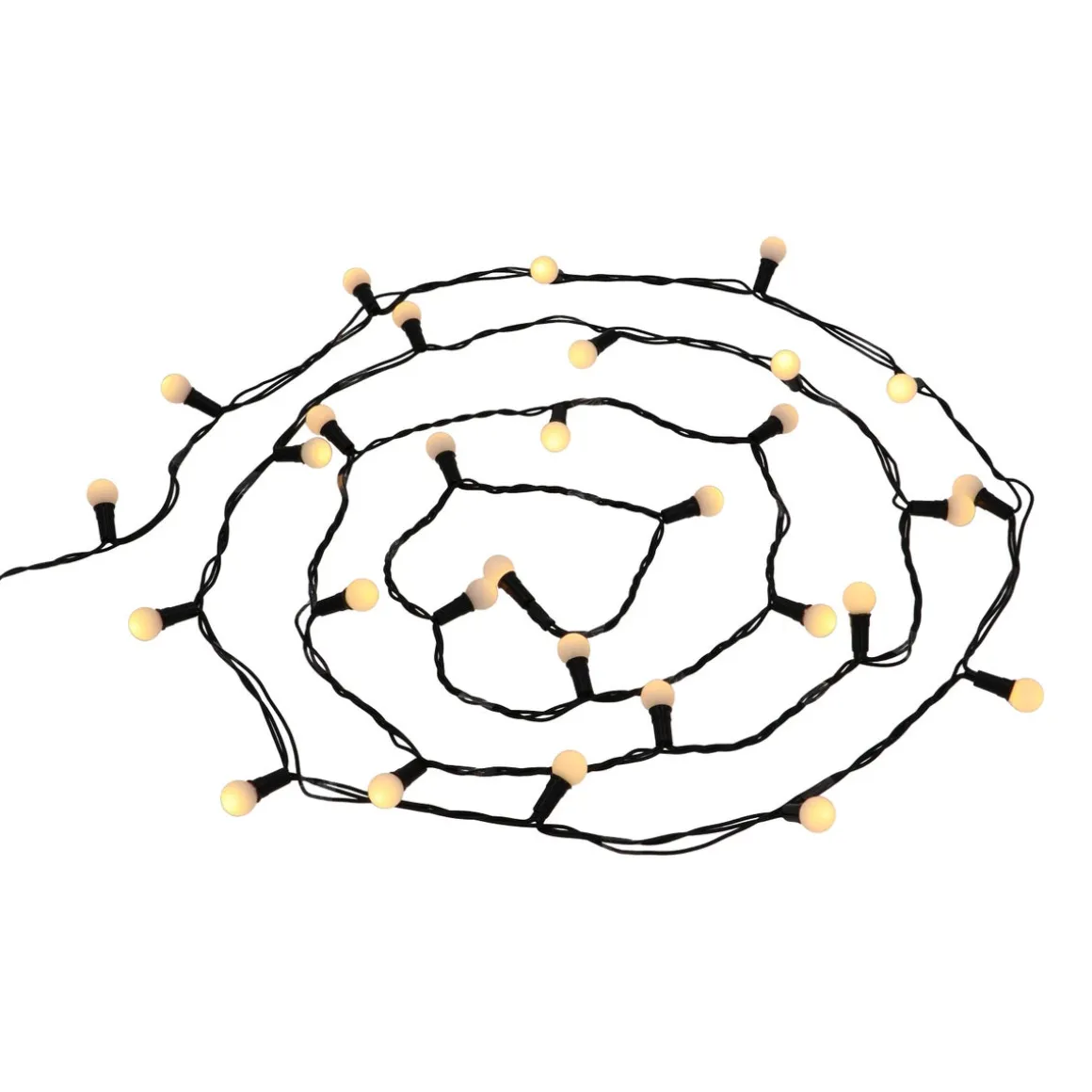 String Of Lights With 80 Warm White Berry Lights