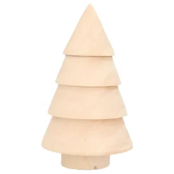 Sturdy And Cozy Wooden Tree With A Scandinavian Look