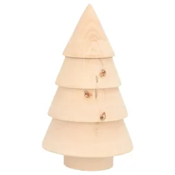 Sturdy And Cozy Wooden Tree With A Scandinavian Look