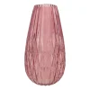 Stylish Glass Vase | Pink | 36x20 Cm