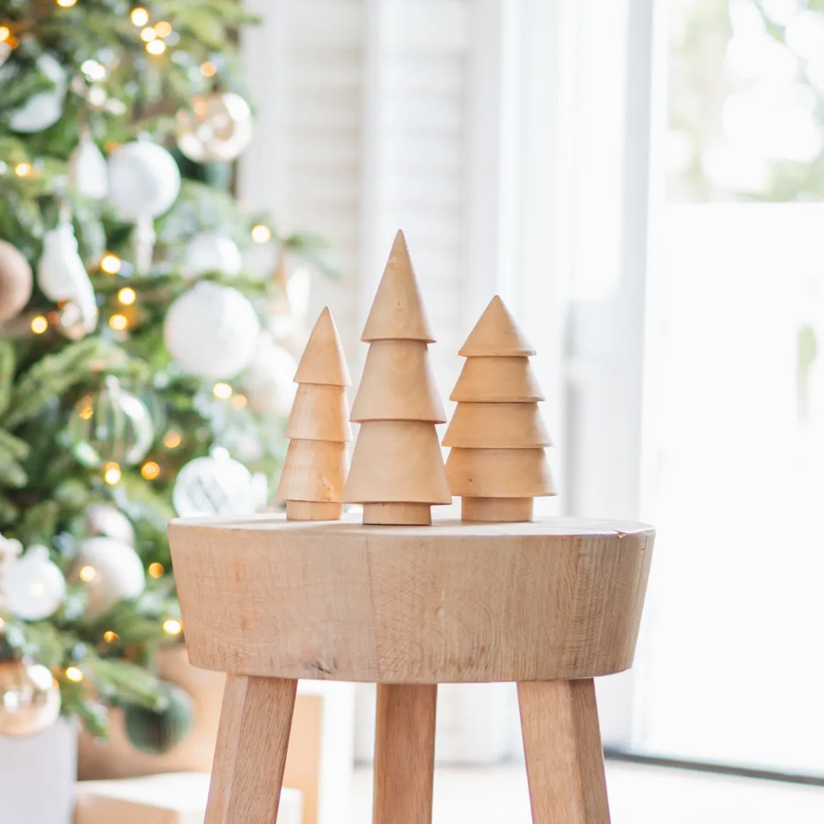 Subtle Wooden Tree With Scandinavian Design