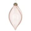 Taupe Christmas Icicle With Elegant Swirls