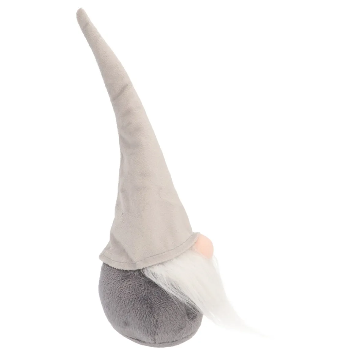 Taupe Gnome With A Long Pointy Hat