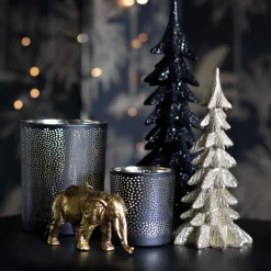 Tealight Arv 12.5cm Black