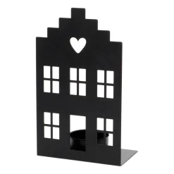 Tealight Holder Black Canal House