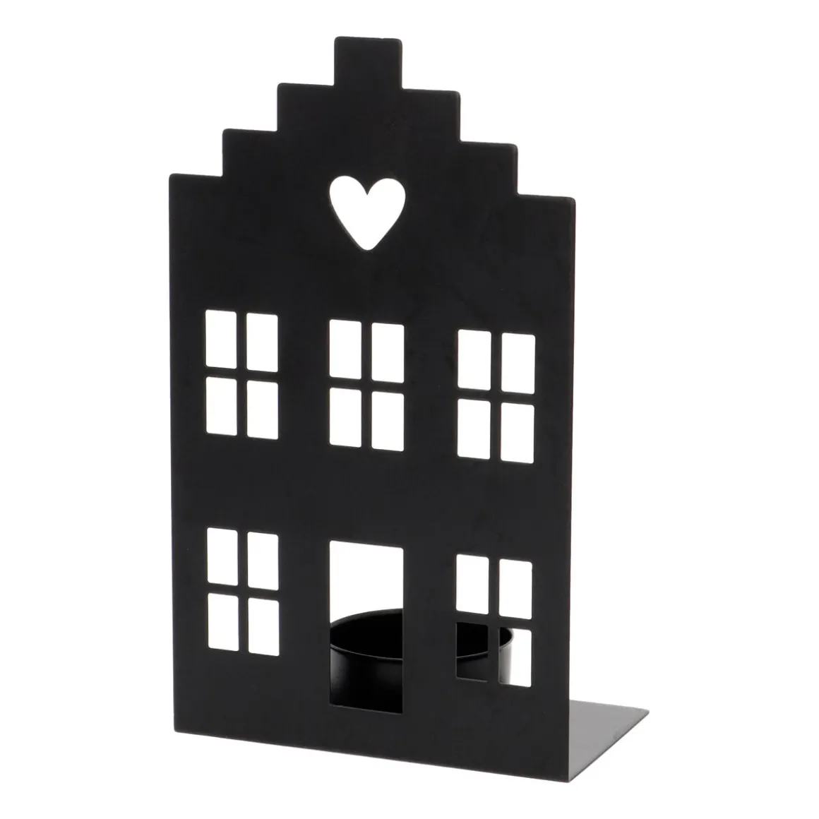 Tealight Holder Black Canal House