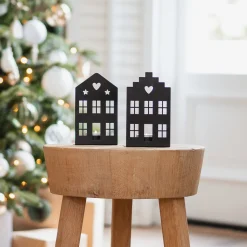 Tealight Holder Black Canal House