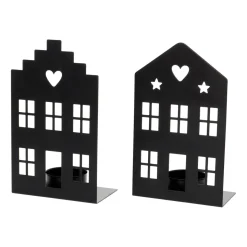 Tealight Holder Black Canal House